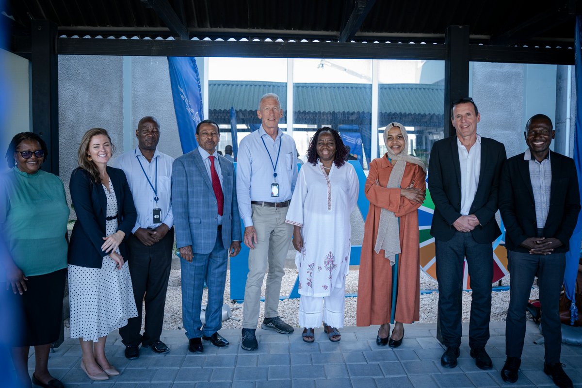 Honoured to welcome Alex Jones, Director of Resource Mobilisation <a href="/FAO/">Food and Agriculture Organization</a>, to #Somalia.

He will meet with farmers impacted by #ClimateCrisis, Govt officials, <a href="/UN/">United Nations</a> &amp; resource partners, to scale up efforts to transform agrifood systems &amp; achieve the #SDGs &amp; #4Betters.