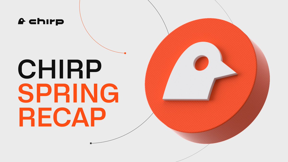 ChirpDeWi's tweet photo. Summer has begun, and @ChirpDeWi is nearing its #mainnet launch on @SuiNetwork.
 
Let’s quickly reflect on Chirp's spring, during which we launched our #testnet, expanded to new countries, successfully held a Blackbird #miner sale and introduced Chirp #NFTs, attended major #Web3 events, formed strategic #partnerships, participated in numerous #podcasts and #AMAs, and launched features like the Crypto Explorer and Mining Board, along with the deployment of new $CHIRP token #smart contract and #Blackbird miner firmware.

And much more - https://t.co/q3kpWLyU4N

Stay tuned for a hot Chirp summer!
