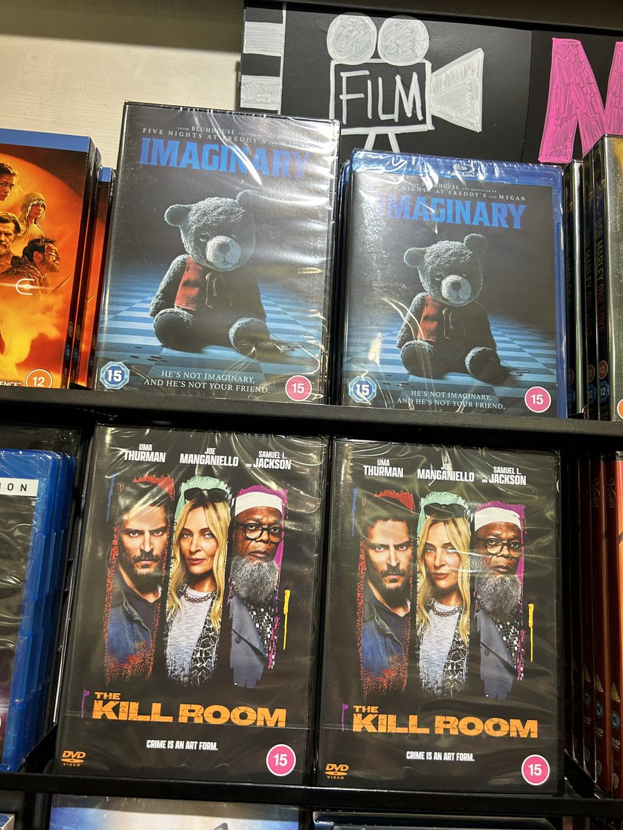 hmvDarlington's tweet photo. Out today 🎥
#imaginary
#killroom
#lisafrankenstein https://t.co/xvqoe7CgGJ