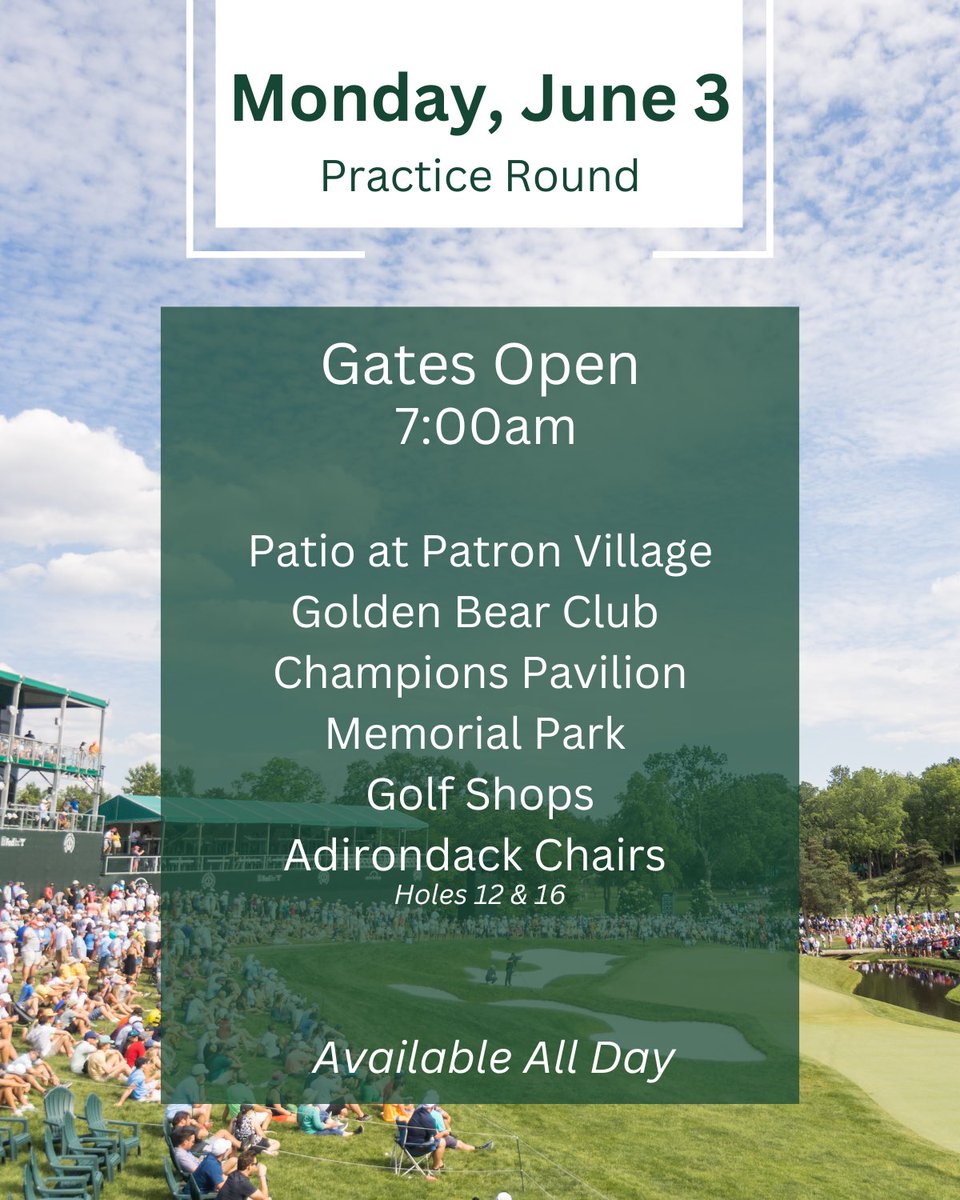 Welcome to Monday, at #theMemorial