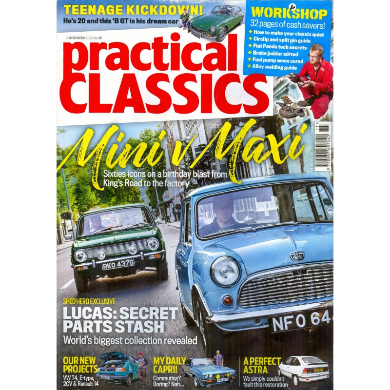 miniphernalia's tweet photo. Mini Vs Maxi: #ClassicMini takes on the #AustinMaxi > Practical Classics Magazine November 2019 - https://t.co/GbTqGuLpoQ #MiniMonday #AustinMaxiMonday https://t.co/UpgyZNF8I6