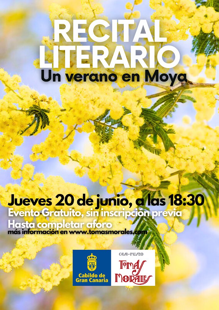 cmtomasmorales's tweet photo. 🌞👋 ¡Hola, Junio! Arrancamos el nuevo y veraniego mes con el anuncio de dos actividades que nos hacen especial ilusión... 

💐🎹 El jueves 20 de junio tendremos un recital de poesía. Un día más tarde, el alumnado de piano sorprenderá con un concierto de piano. https://t.co/w0wUo3Au0l