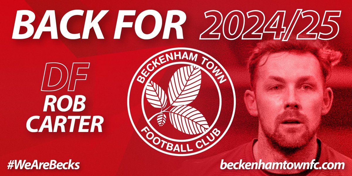 Retained for 24/25 🔏🤝

Captain Rob Carter commits to the Becks for next season.

Carts' return from injury last season coincided with our late burst of form which would ultimately see us stay up.

Let's get to work Skip 🫡 <a href="/robertcarter_/">Robert Carter</a>