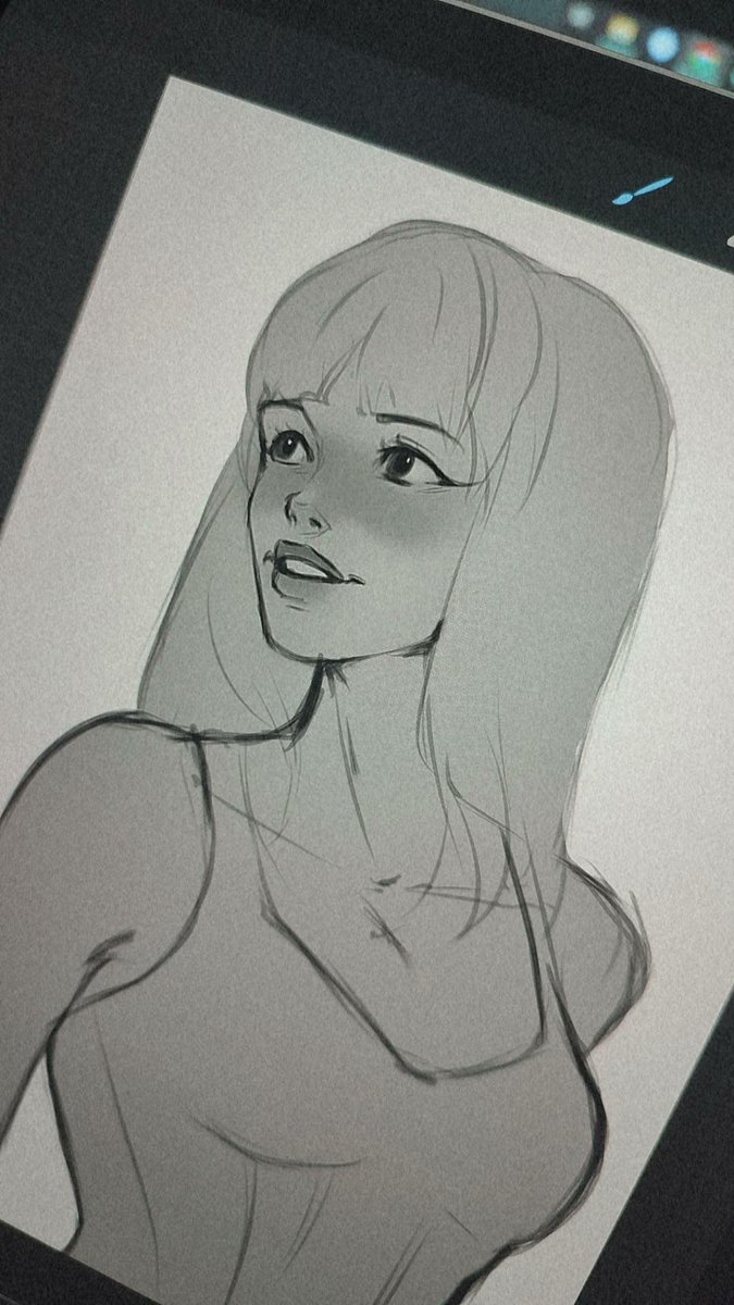 Sagiriti's tweet image. Taylor Swift sketch 💜 #TaylorSwift #TaylorSwiftErasTourEspaña #fanart