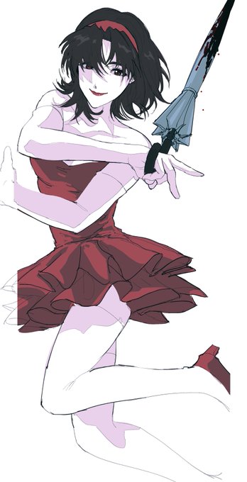 「red dress」 illustration images(Latest)