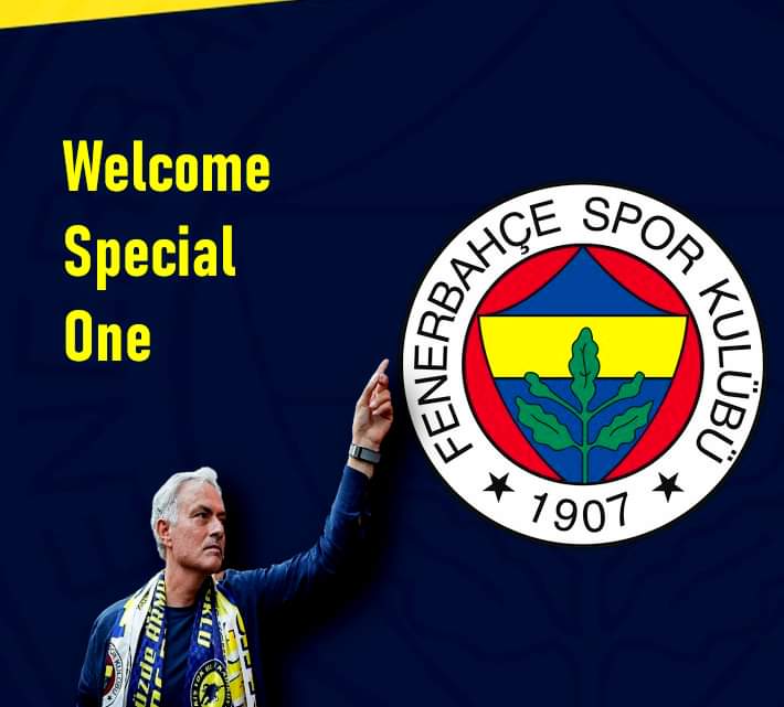 Fenerbahçemize Hoşgeldin #JoseMourinho Emeği geçen herkese Teşekkürler.@Fenerbahce