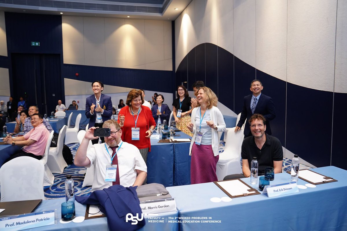 DrSatid's tweet photo. The 2nd Wicked Problem conference concluded with belonging, gratitudes and aspirations. @dorenebalmer @erikwdriessen @SubhaRamani @mpusic @drmorrisgordon Susan Mckenney and Madalena Patrico. https://t.co/LEUthZmOFk
