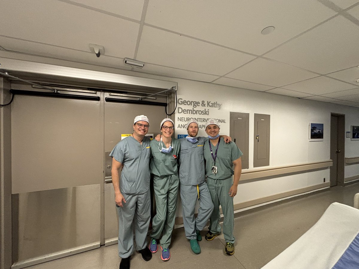 Neurovascular Center @ St. Michael's Hospital tweet media