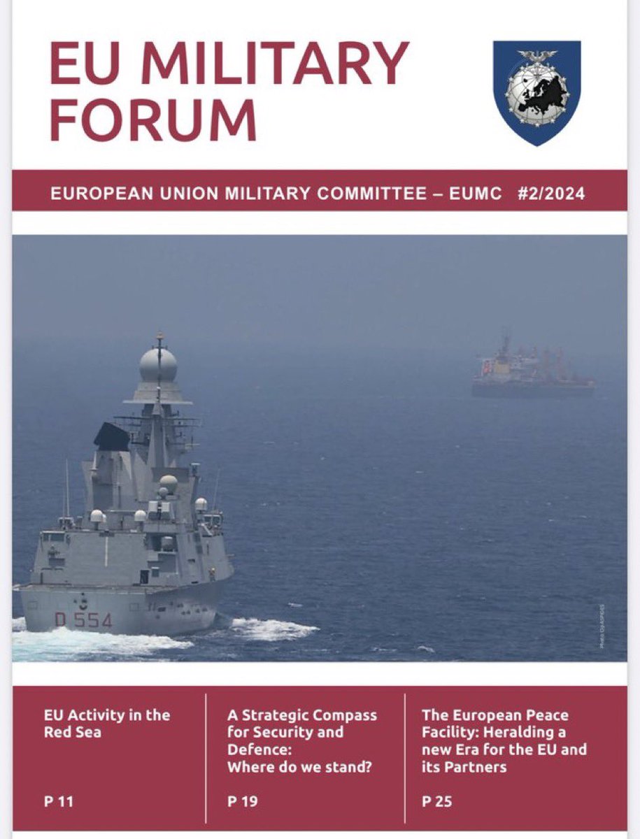 Die brandneue Ausgabe des 
"EU Military Forum" ist veröffentlicht! 
Für alle, die mehr über die 🇪🇺 EU Verteidigungspolitik wissen wollen - ein Blick hinter die Kulissen! 👇#Bundesheer #EUdefence

eeas.europa.eu/sites/default/…