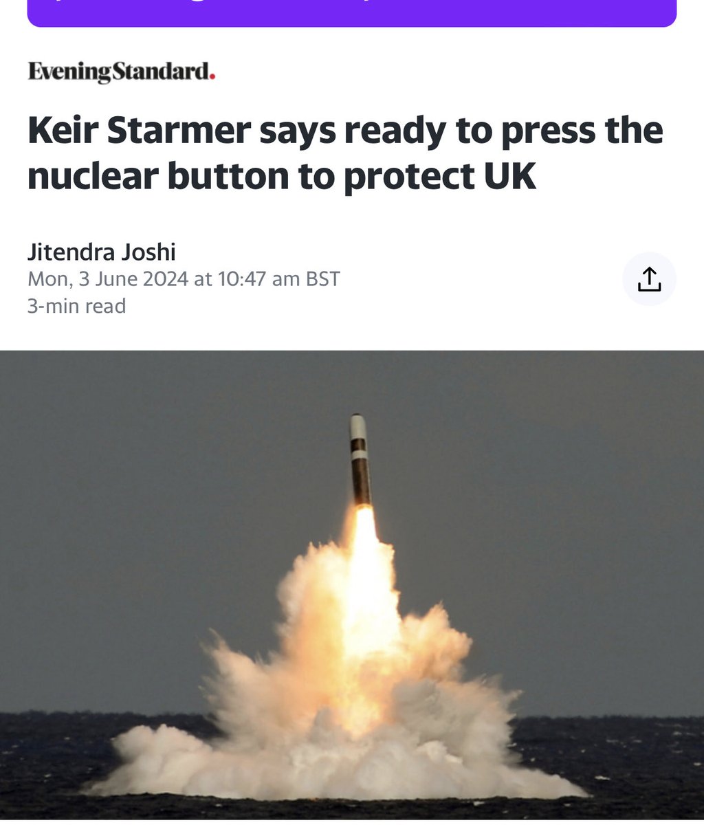 markcurtis30's tweet photo. You can’t win a UK election unless you’re prepared to blow up the world. It’s as British as Sunday cricket. https://t.co/ctfp6EvwLs
