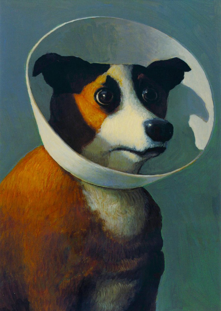 絵画　犬 0e5cfde2b8570414198d478df6d75d