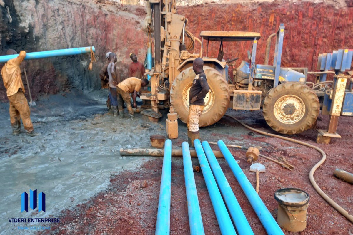 VideriEnt's tweet photo. Mise à jour du chantier R+9 de VIDERI ENTERPRISE ! 
Nous avons le plaisir de vous informer de l'état d'avancement de notre projet de construction d’un immeuble R+9, situé à Kipé. Actuellement, nous avons atteint une étape clé : le forage d'eau et d'essai de sol.
#viderienterprise https://t.co/hDqcPBIfSF