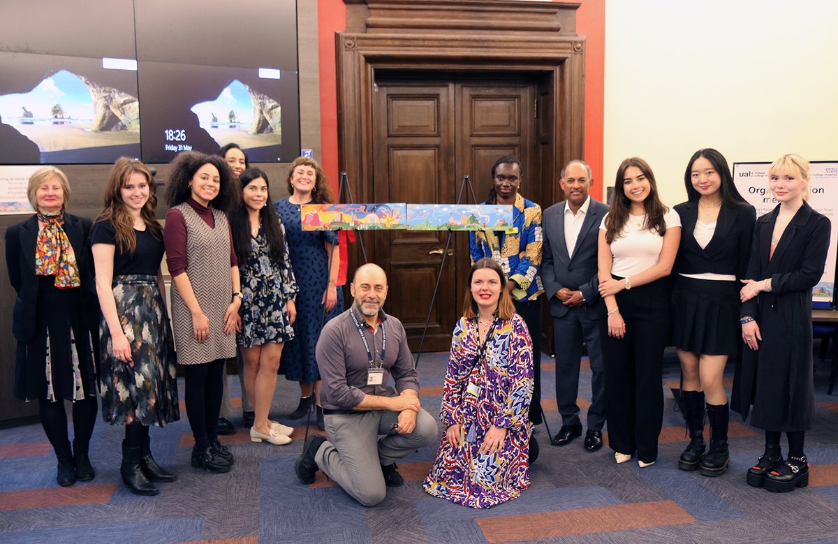 King's College NHS (@kingscollegenhs) on Twitter photo A beautiful memorial mural designed by Fine Art students from <a href="/ChelseaUAL/">Chelsea College of Arts</a> now graces King's College Hospital, honouring #OrganDonors and their families.
CEO, <a href="/CliveKay/">Clive Kay</a> said: "This tribute highlights the vital importance of #OrganDonation, enabling our teams to save many lives." A beautiful memorial mural designed by Fine Art students from <a href="/ChelseaUAL/">Chelsea College of Arts</a> now graces King's College Hospital, honouring #OrganDonors and their families.
CEO, <a href="/CliveKay/">Clive Kay</a> said: "This tribute highlights the vital importance of #OrganDonation, enabling our teams to save many lives."
