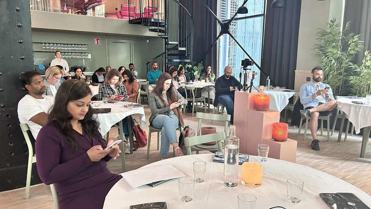 browserstack's tweet image. Thank you Stockholm for a wonderful meet-up! 🚀 

We explored &quot;#TestStrategy for an Organization&quot; and the &quot;Journey through transition, process, testing techniques, and challenges in #QualityAssurance&quot;. 

➡️ Join us for future events: bit.ly/3Va2n4S