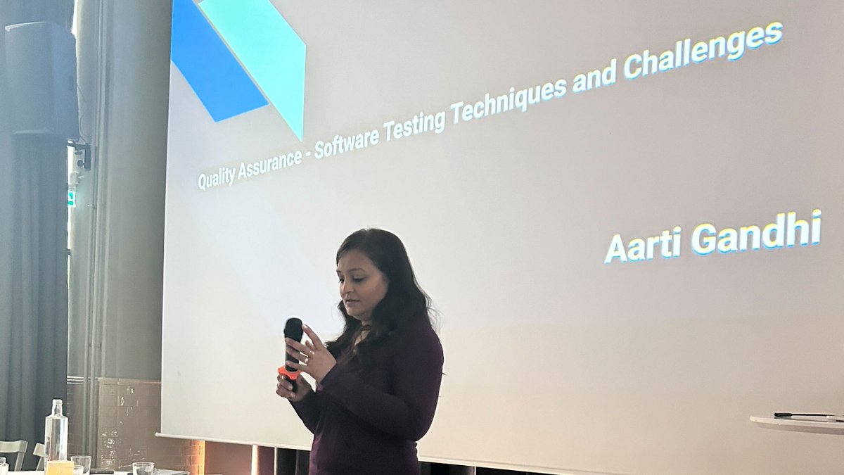 browserstack's tweet image. Thank you Stockholm for a wonderful meet-up! 🚀 

We explored &quot;#TestStrategy for an Organization&quot; and the &quot;Journey through transition, process, testing techniques, and challenges in #QualityAssurance&quot;. 

➡️ Join us for future events: bit.ly/3Va2n4S
