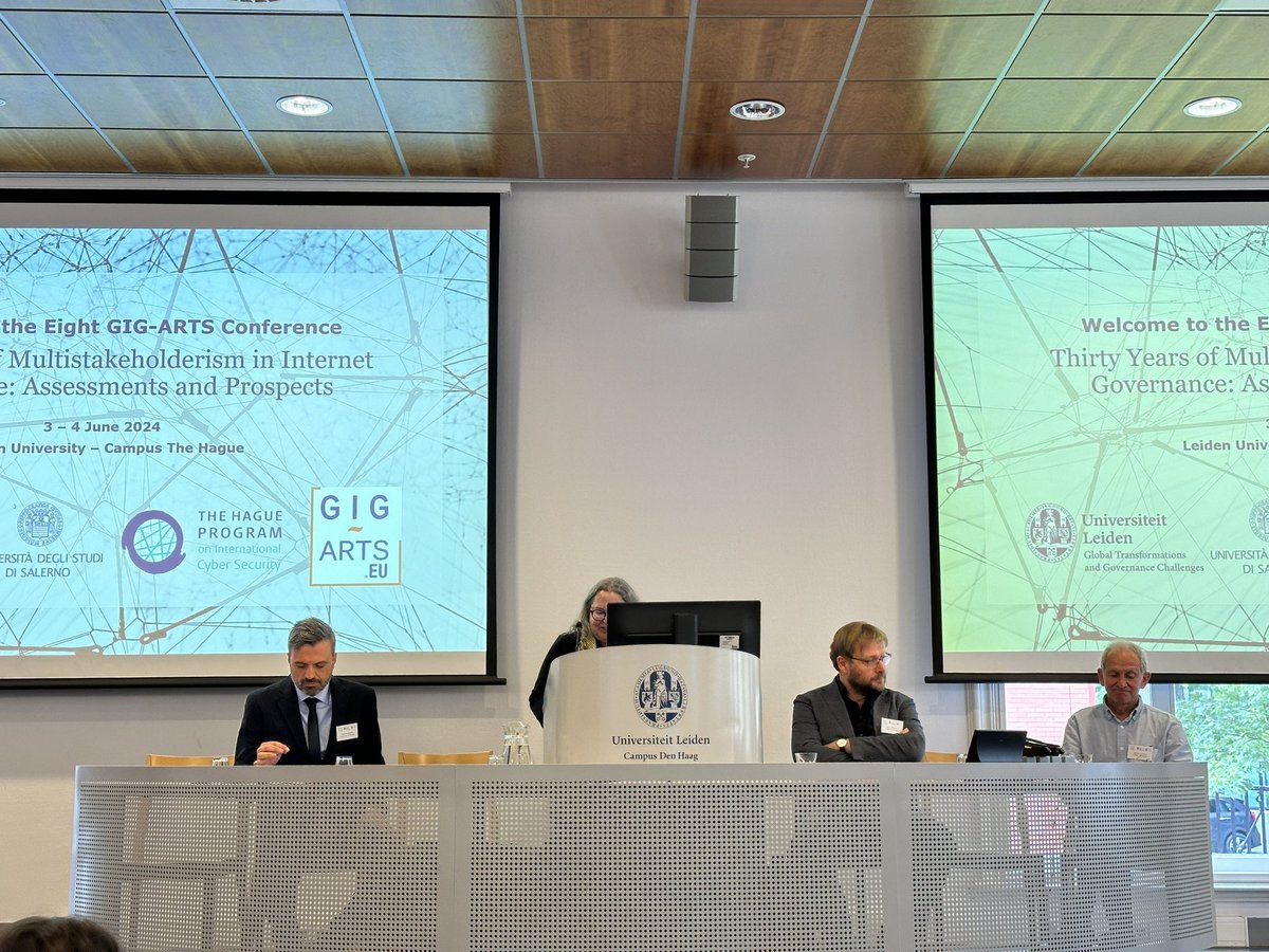 The #GigArts2024 conference has officially started! We're in The Hague for two days of discussions on "Thirty years of Multistakeholderism in Internet Governance”. Look forward to two keynote speeches, four panel sessions, and roundtables with policymakers and regional experts.