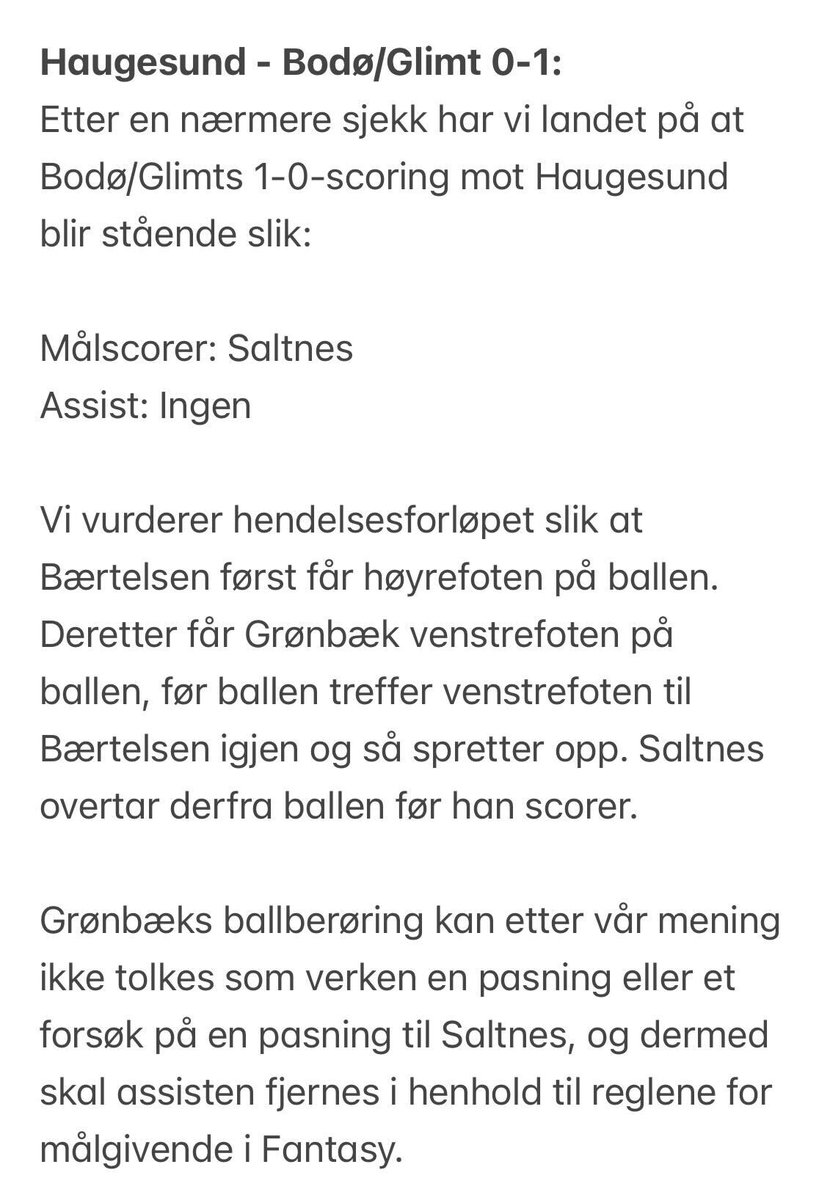 Eliteserien Fantasy tweet media