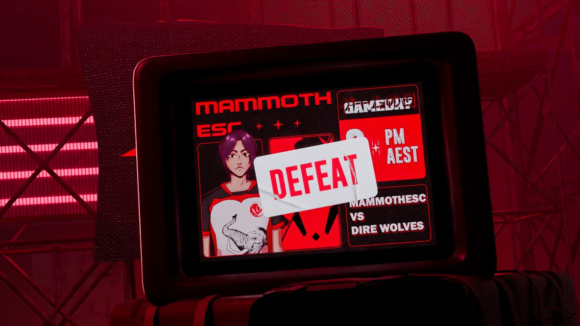 MAMMOTH_OCE's tweet photo. @LCO Match Result

Tonight we go 0-2 against @DireWolves 

Thanks for tuning in! See you all next Tuesday 🦣 https://t.co/6kjvg2DkN5