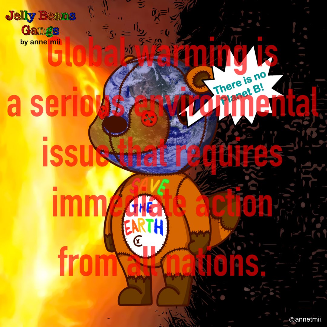 jellybeansgangs's tweet photo. Save the Earth 🌎 
https://t.co/Sjfe3LwoEw

#イラスト #キャラクターデザイン #illustration #characterdesign #globalwarming #saveplanet https://t.co/ICllOBSEHb