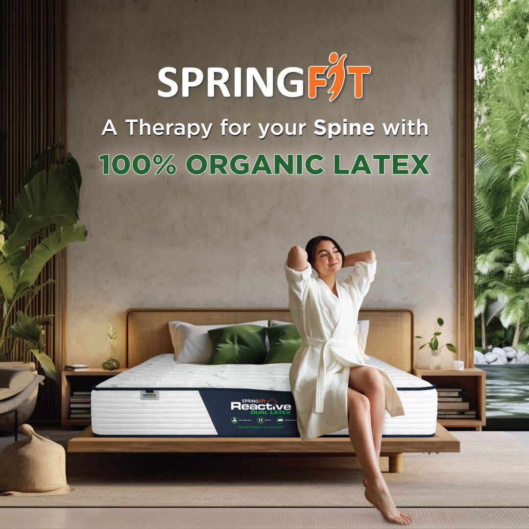 SpringfitNepal's tweet image. Discover an ultimate therapy and support for your spine with #ReactiveDualLatexMattress.

Check out the product here; springfit.com/.../reactive-d…

#Springfit #SpringfitMattress #PremiumMattress #Mattress #OrganicLatexMattress #LatexMattress #SpringfitNepal #Nepal #Nepalstore