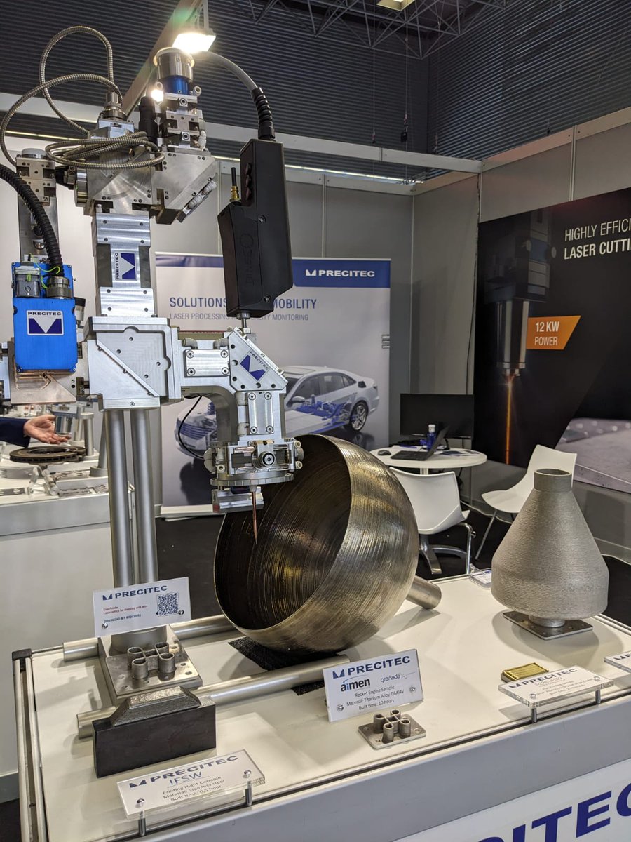 aimenct's tweet image. 🔴 Ya estamos en @BEC_Bilbao en la 8º edición de #ADDIT3D que se celebra esta semana en el marco del 32º @BEC_BIEMH ⤵

🙌 Participamos como co-expositor en esta feria internacional para mostrar nuestras capacidades en #MaterialesAvanzados, #Impresión3D y #FabricaciónAditiva.