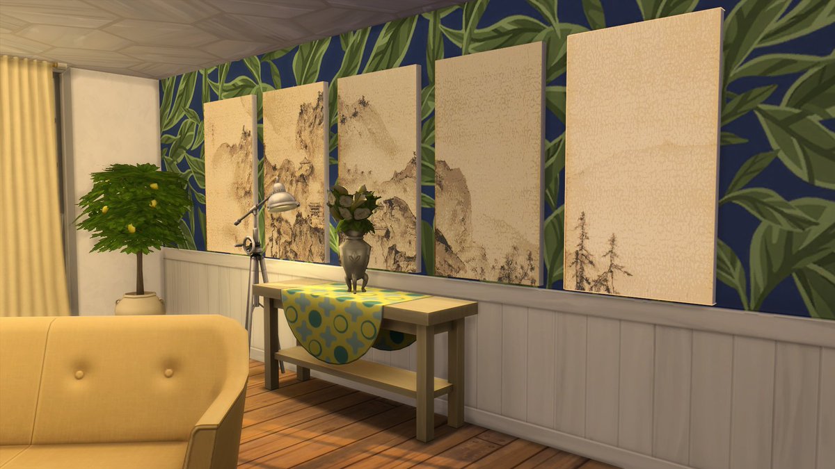 TehosDesigns's tweet photo. Plant Mom Livingroom
i tried to go with this livingroom a little cozy and not really that much plants. Hope you like it.🌱
You can download here: https://t.co/kCproMt6JY

#ShowUsYourBuilds #TheSims4 https://t.co/sBeZsVgENq