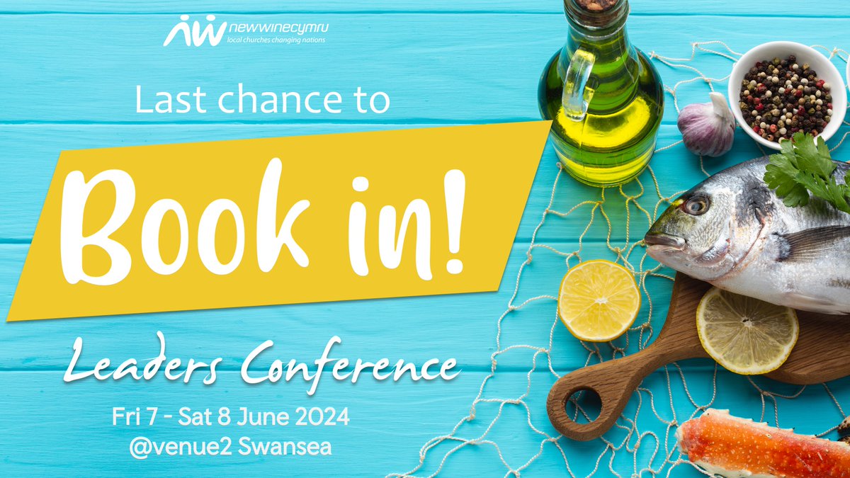 This weekend, and not too late to book your team in for the NWC Leaders conference. 
Book here:
newwinecymru.co.uk/event/lc-2024