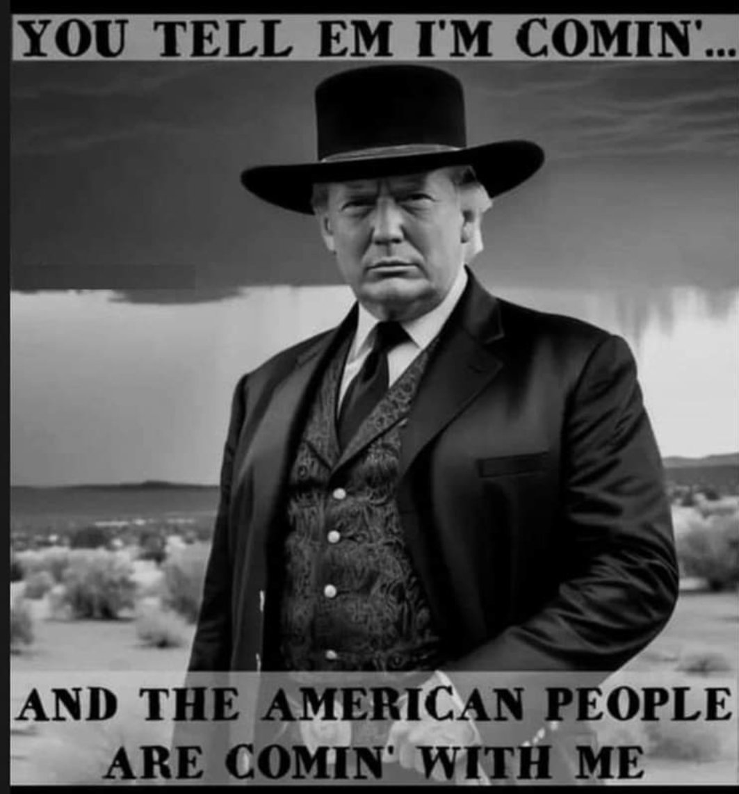 catnap1013's tweet photo. The world knows what's comin'!
The most important thing is to show up at the ballot box on November 5th to show these SOBs who "The Boss" really is.
#TrumpIsBoss
#MAGA
#SinkObriden https://t.co/DWiME3HyeR