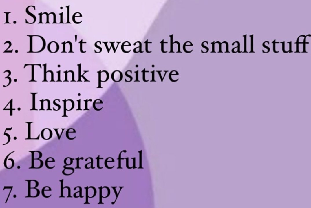 My to do list! #1 smile 🤍