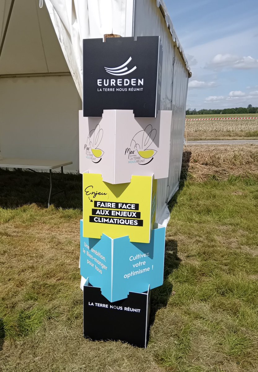 EuredenGroup's tweet photo. [JOURNÉES LA TERRE NOUS RÉUNIT]

📣 Derniers préparatifs et nous serons prêts à accueillir les adhérentes et adhérents de la coopérative ! 

Nous invitons les adhérents à venir nous rencontrer, échanger et participer aux ateliers et démonstrations 😉 

#BienCultiver #BienÉlever https://t.co/sCtOUoY3o5
