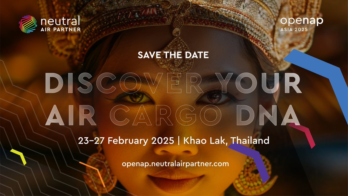 NeutralAirPartner (@nap_live) on Twitter photo Save the Date for the 9th NAP AGM & OPENAP Asia 2025, taking place from Feb 23-27 at the <a href="/JWMarriott/">JW Marriott Hotels</a> Khao Lak Resort Thailand 🇹🇭
Find more information at: lnkd.in/dm6CVeS
Registration is now open!
#OPENAP25 #NAP #AircargoEvent #networkingevent #members #partners Save the Date for the 9th NAP AGM & OPENAP Asia 2025, taking place from Feb 23-27 at the <a href="/JWMarriott/">JW Marriott Hotels</a> Khao Lak Resort Thailand 🇹🇭
Find more information at: lnkd.in/dm6CVeS
Registration is now open!
#OPENAP25 #NAP #AircargoEvent #networkingevent #members #partners