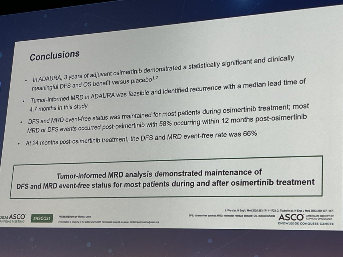 Linda Mileshkin (@lindamileshkin) on Twitter photo Cool study and great presentation <a href="/TommyJohn00/">Prof Tom John</a> <a href="/PeterMacCC/">Peter Mac Cancer Centre</a> #aussiesonthepodium Cool study and great presentation <a href="/TommyJohn00/">Prof Tom John</a> <a href="/PeterMacCC/">Peter Mac Cancer Centre</a> #aussiesonthepodium