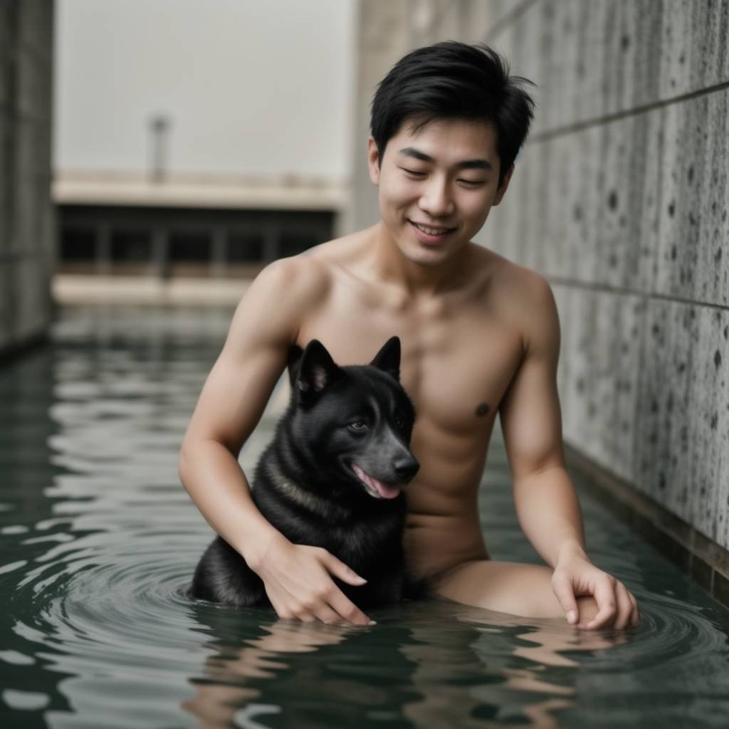 dddman1069's tweet photo. 看了好多蘿蔔糕的影片
好喜歡男人裸體跟狗狗玩水的畫面 https://t.co/LFf7C1Bct1