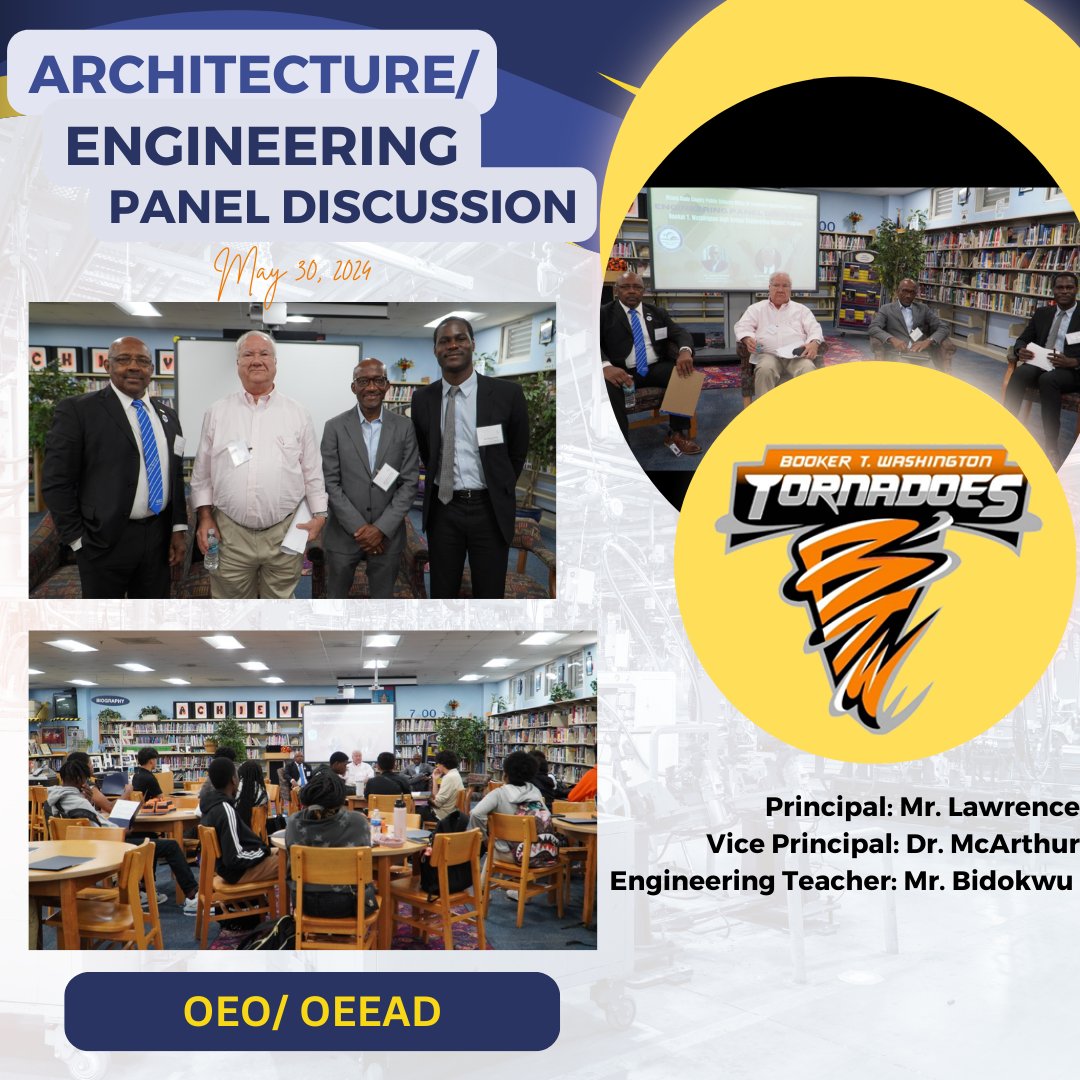 MDCPSOEEAD's tweet photo. Community Connect Initiative-bridging the gap between students and certified vendors in a collaboration between M-DCPS OEO/OEEAD, certified firms and Booker T. Washington Sr. High on May 30, 2024.@SuptDotres @BTW_SHS @MDCPSCentral @miamimagnets @CTEMiami @miachiefofstaff https://t.co/aDsPISjO50