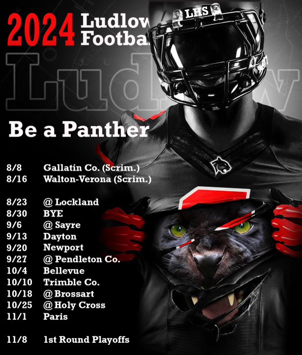 Ludlow Panther Football (@ludlowpantherfb) on Twitter photo 