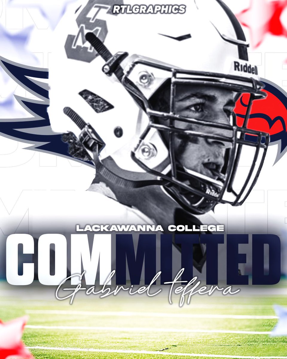 I’m blessed to announce my commitment to @LCFalconsFB I wouldn’t be able to have done it without God, my family and the Coaching Staff at Lackawanna! This my next Chapter and am excited to contribute. Let’s Work!#jucoproduct @RayDayton3 @JUCOFFrenzy @markduda73 @LackLifeTECoach