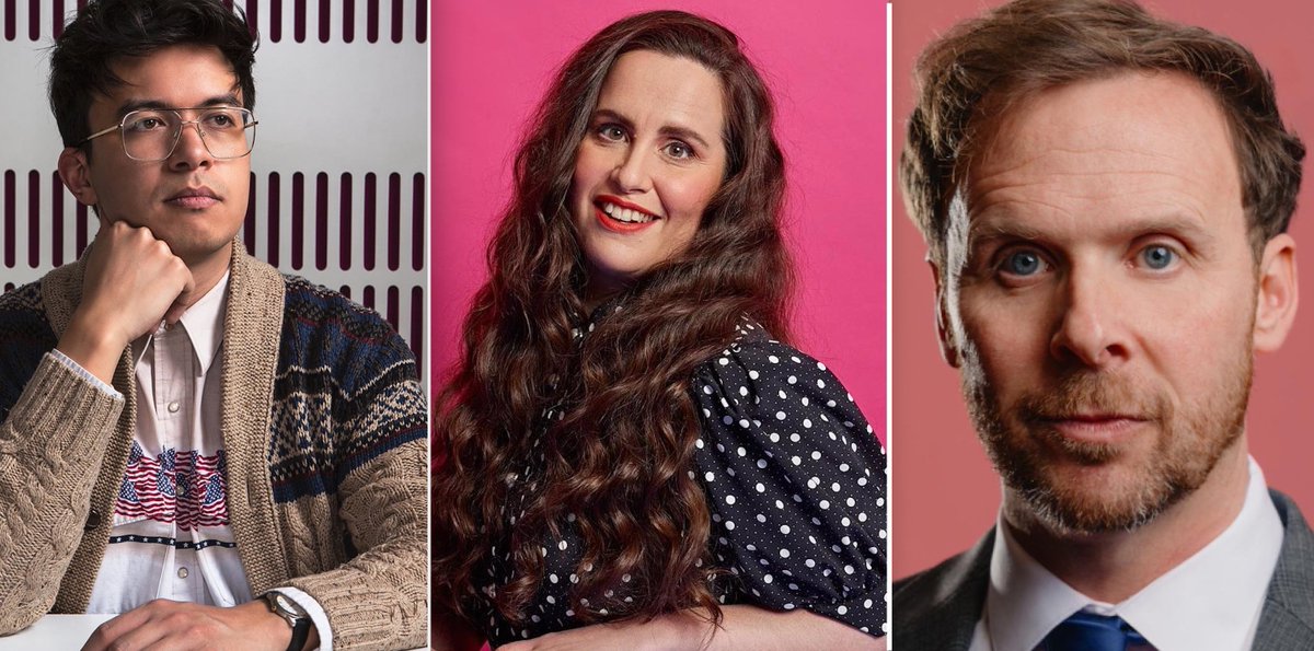 The utterly brilliants Rose Johnson and Colin Hoult round out the first half of this alongside Phil Wang. Saturday 29th June. Handful of tickets left! X 🎟️ ucl.ac.uk/bloomsbury-the…