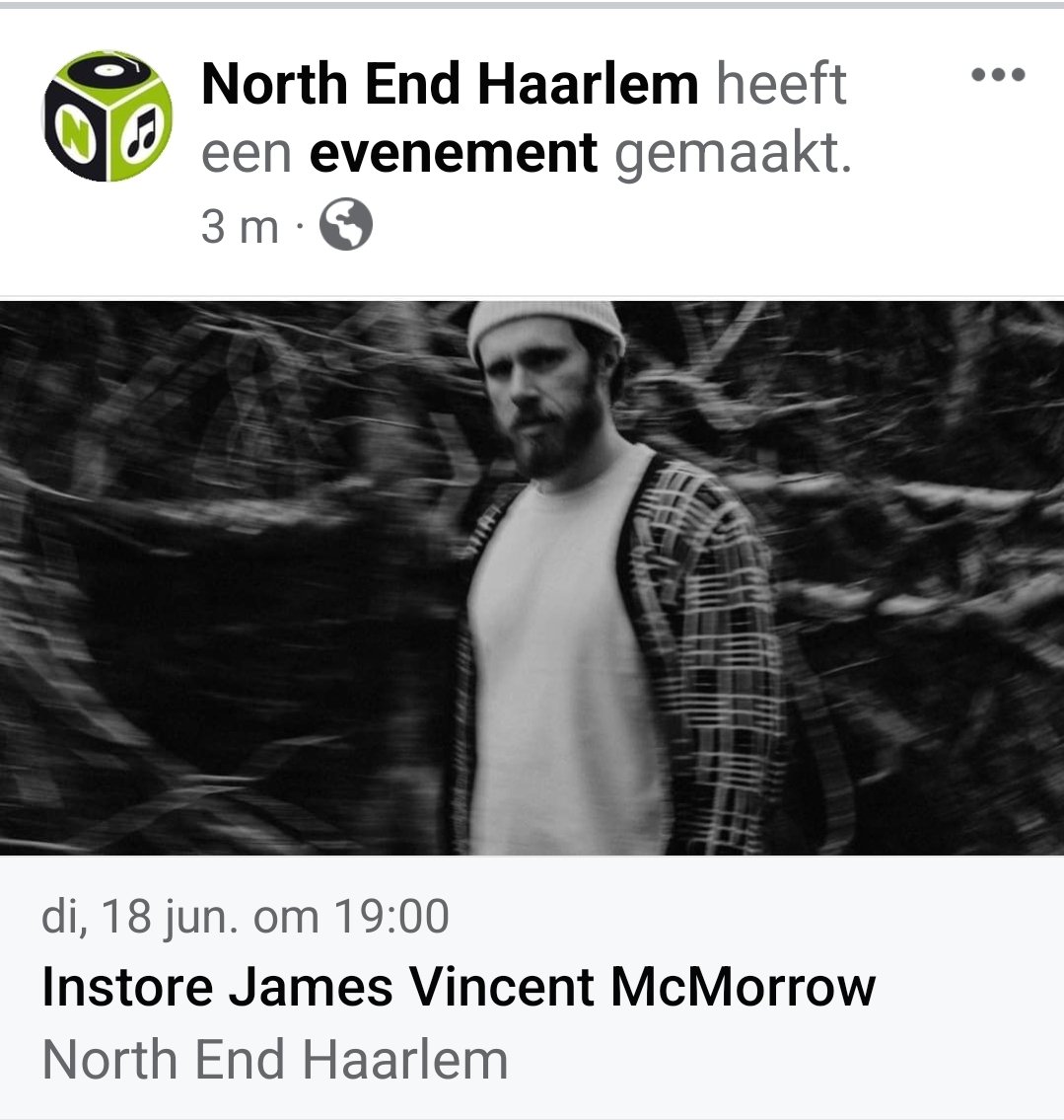 Dit is heel vet!! 😍 <a href="/jamesvmcmorrow/">James Vincent McMorrow</a>