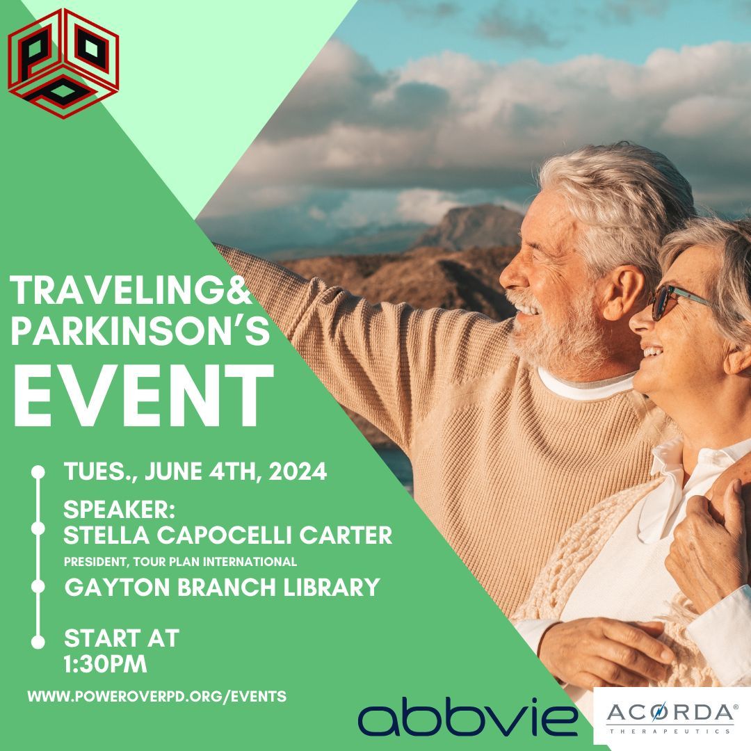 poweroverPD's tweet image. Tomorrow!☀️ Join us for an educational event on travel tips for people with Parkinson's! Discover how to find accessible locations to enjoy a stress-free getaway! 

Register: buff.ly/3wYnBL0 

#travel
#parkinsonsdisease
#poweroverparkinsons
#traveltips