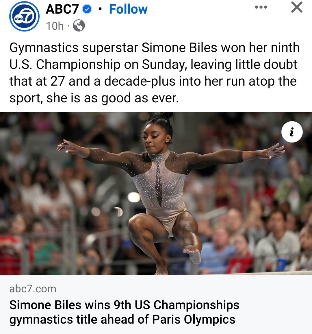 FBAEmpowerment's tweet photo. https://t.co/dnAJqKjgKf

#SimoneBiles showing us who is the greatest of all time.
#FBA #FoundationalBlackAmericans https://t.co/nvrN5M7Sg9