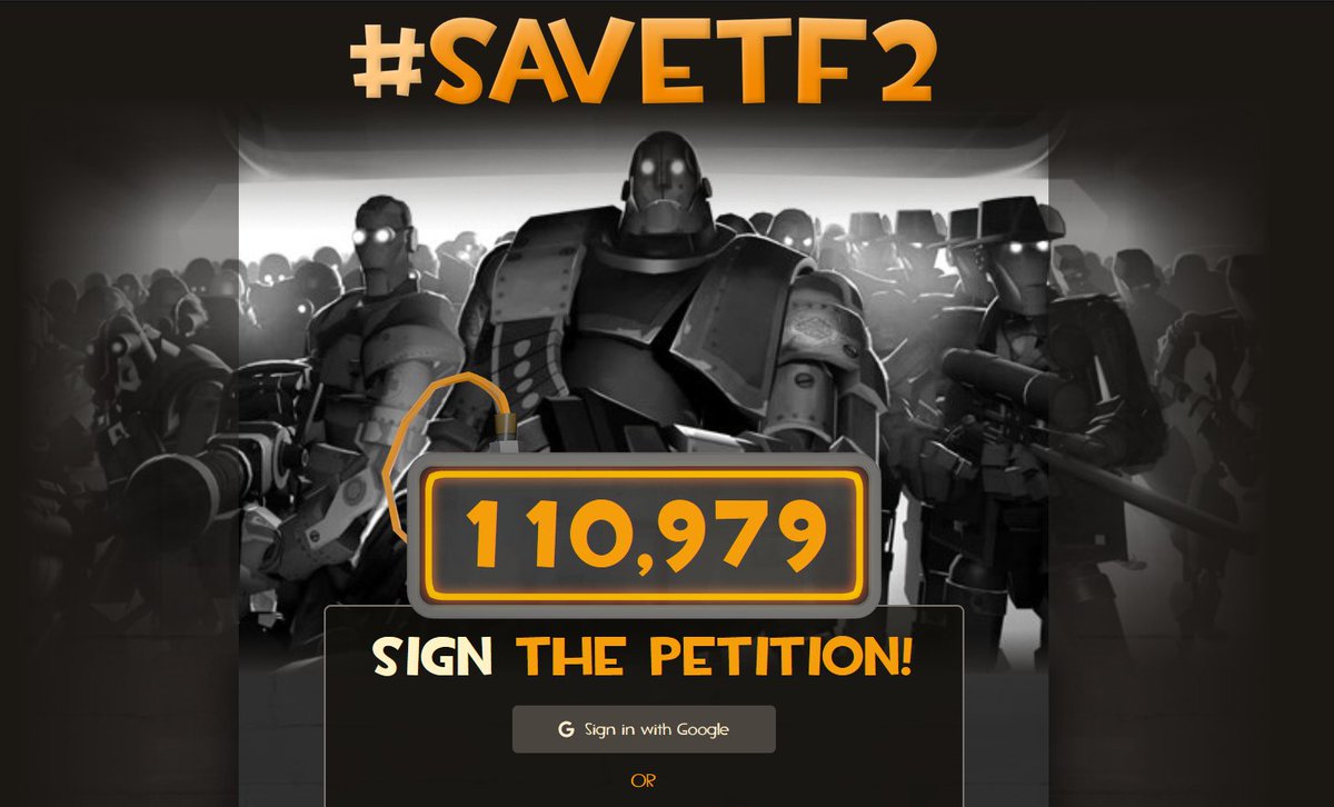 WeezyTF2's tweet photo. join the 110,000 of us and sign the petition: https://t.co/HJf3hjugnc https://t.co/IVkazXljzI