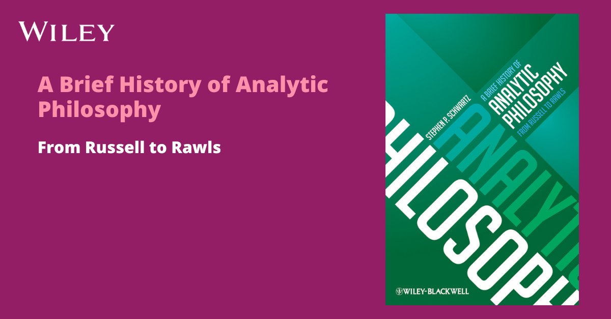 A comprehensive overview of the historical development of all major aspects of analytic philosophy, the dominant Anglo-American philosophical tradition in the twentieth century. 
Read an excerpt 👉 ow.ly/z2B050S2Syy