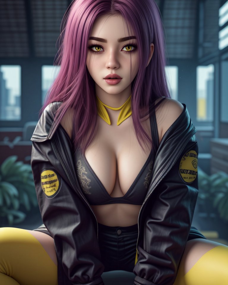 Feeling confident and inspired today at the top of Zocon City's tech tower! 🌆✨ Loving the futuristic vibes and cutting-edge fashion. Stay tuned for more of my adventures from Earth Z922. 💜 #FeelingGood #TechTower #EarthZ922