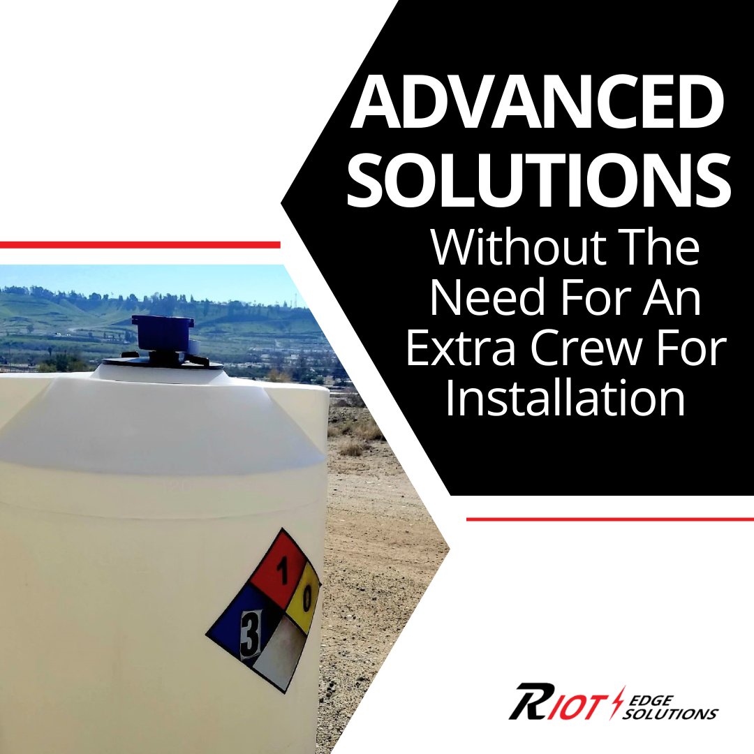 RIOTEdgeSol's tweet image. Cut costs and boost efficiency with our Tank Level Monitors. No extra crew needed for install or monitoring.
#TankLevelMonitoring #RIOTEdge #Efficiency #SmartMonitoring #IIoT #CostSavings #IndustrialTech #OperationalExcellence #Sustainability #Innovation