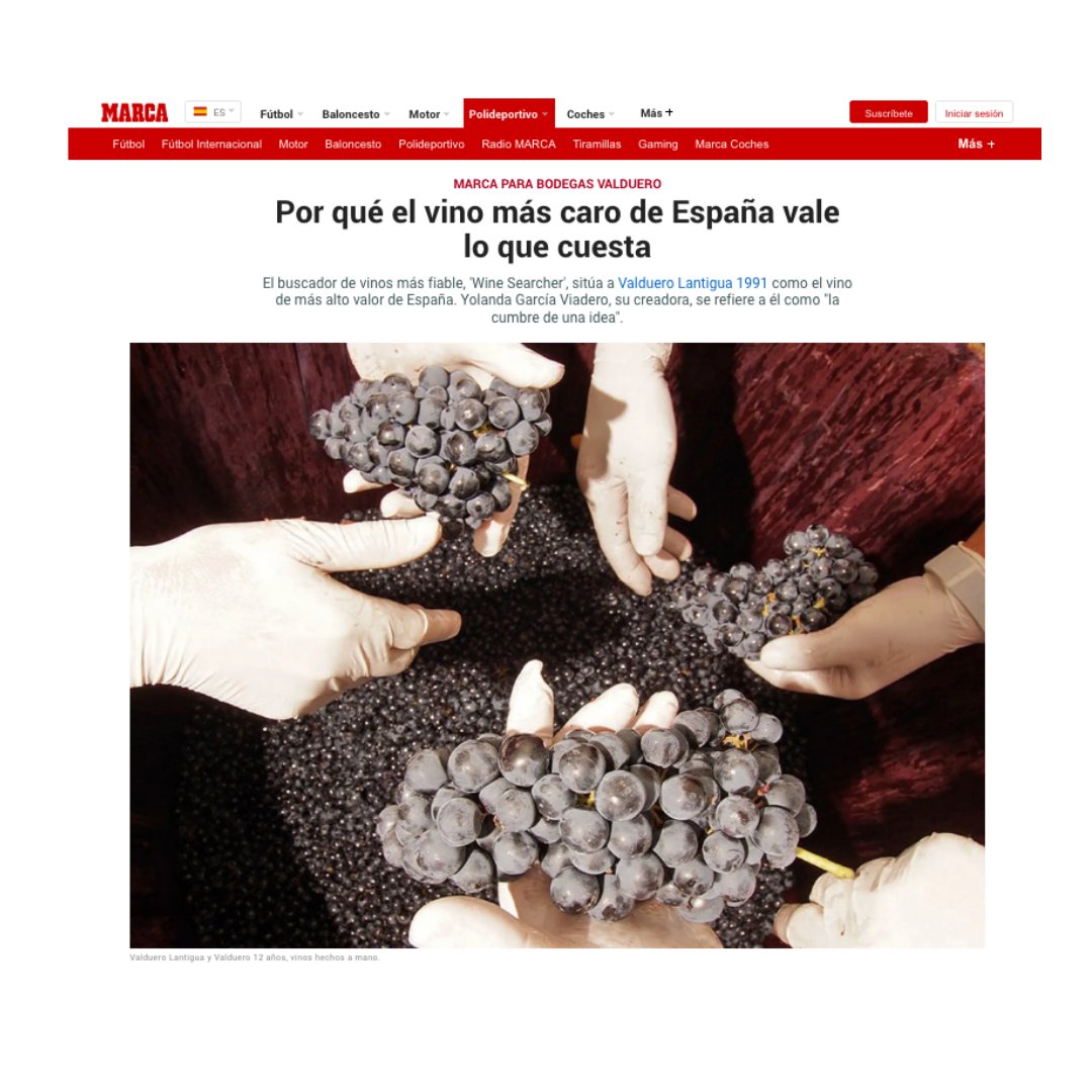 Por qué el vino más caro de España vale lo que cuesta
marca.com/uestudio/2024/…
