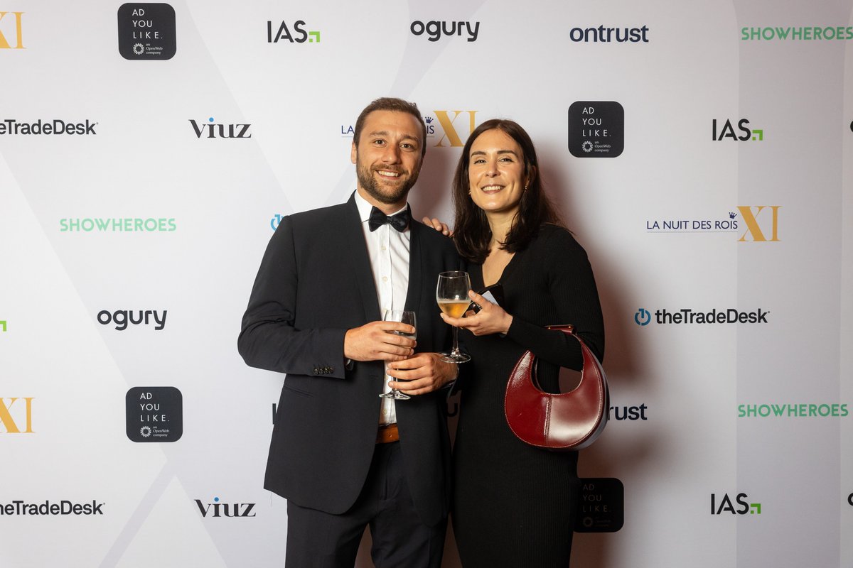 La Nuit des Rois 2024 👑 Une magnifique soirée en compagnie des équipes Danone, EssenceMediacom et Bouygues Telecom. 

Nous sommes ravis d'avoir reçu le Prix bronze dans la catégorie Commerce Connecté Phygital pour notre campagne pour Les 2 Vaches !

#LNDR 
#award by <a href="/Viuzfr/">Viuz.com</a>