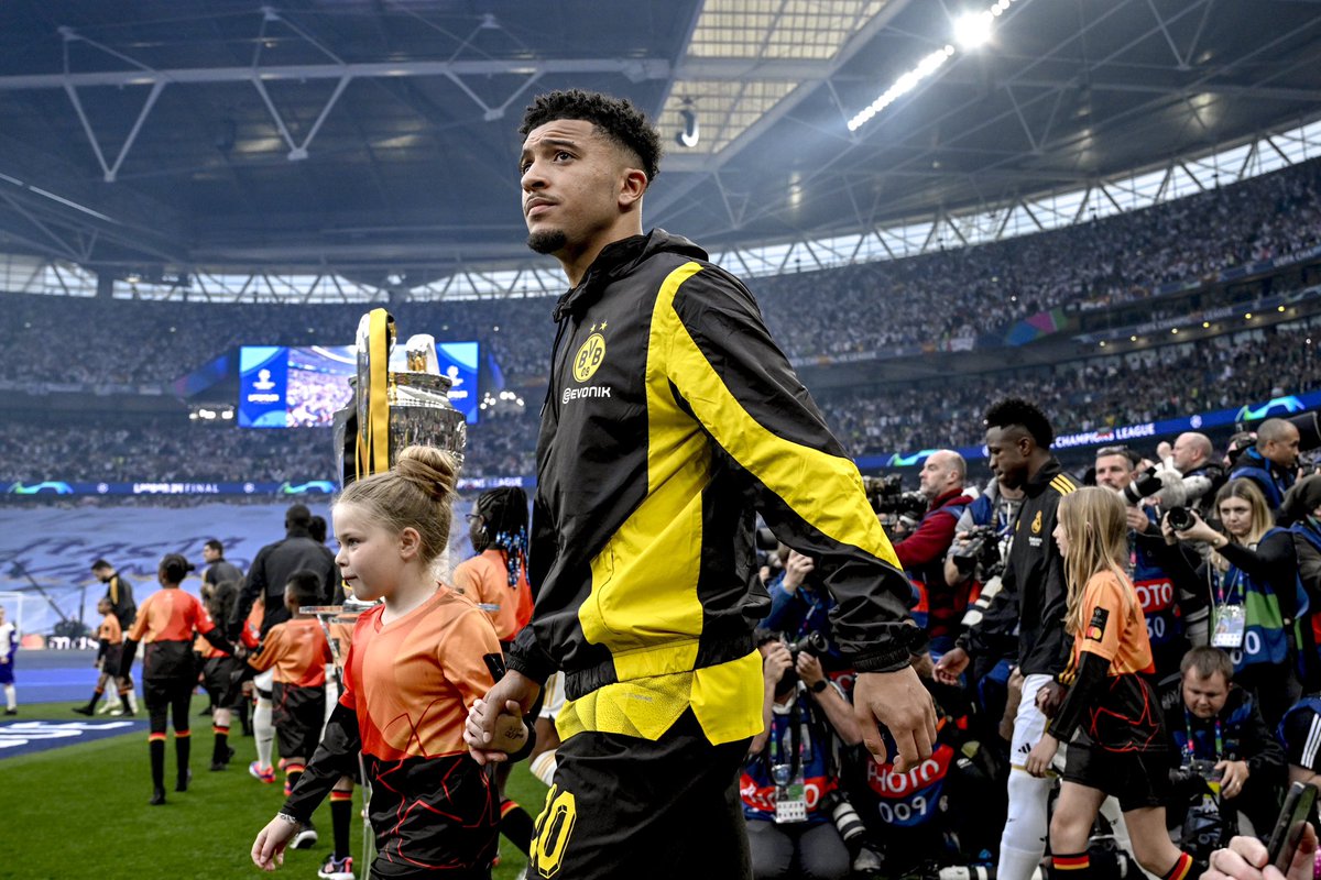 Jadon Sancho tweet media