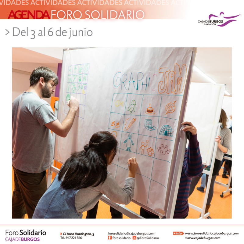 ForoSolidario's tweet photo. Esta primera semana de junio en el FORO SOLIDARIO tenemos un montón de actividades para todos los públicos 🙌
👉 Cine social y documental, excursiones y visitas para mayores en #ProgramaRECREA +60, talleres con entidades sociales, programación con centros educativos #EDUCA...