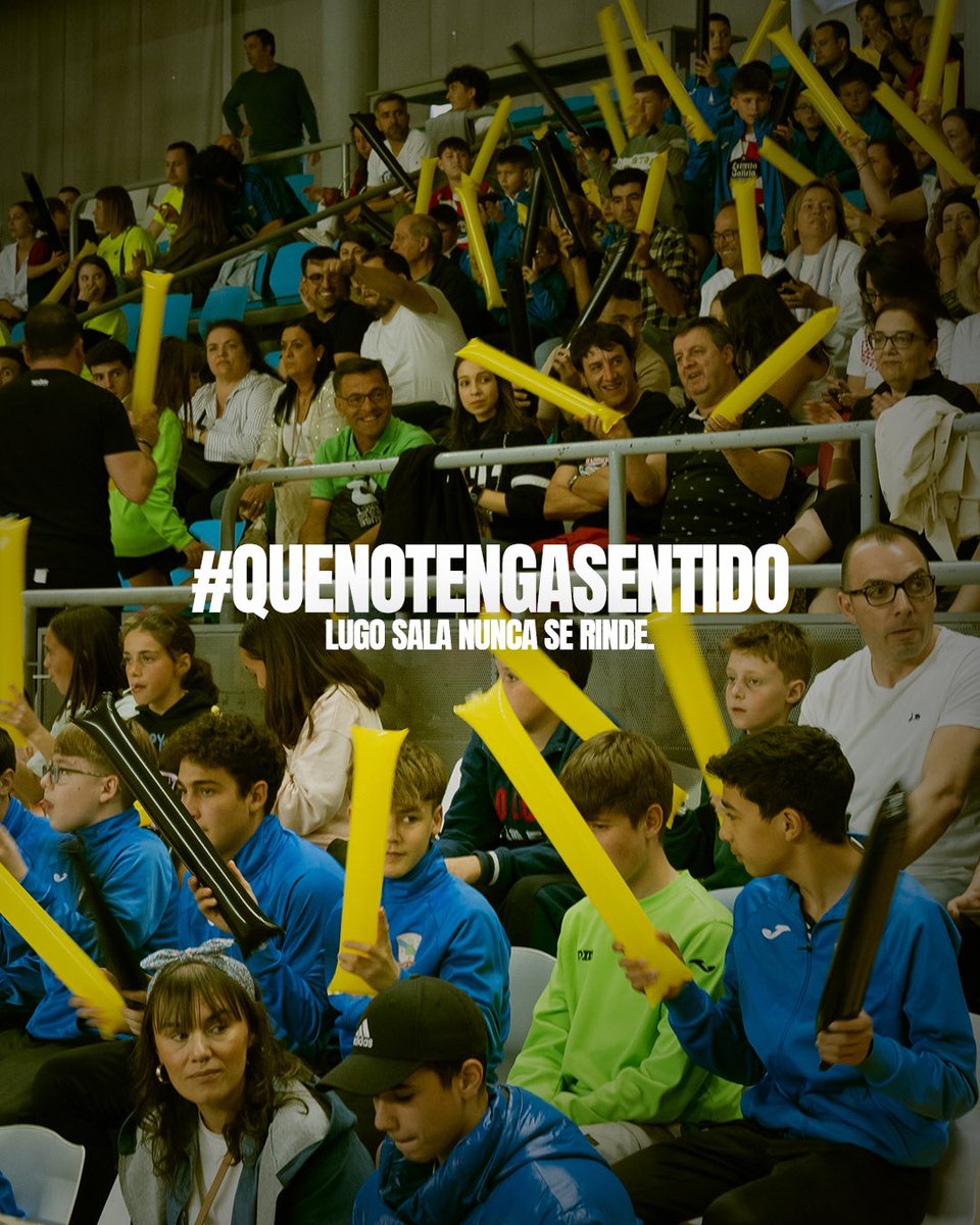 🫵 Esta semana OS TOCA. 

🤷🏻‍♂️ No puede tener ningún tipo de sentido la gente que tiene que haber este sábado en el pabellón. 

Pero sentido ninguno, eh. 

#QueNoTengaSentido