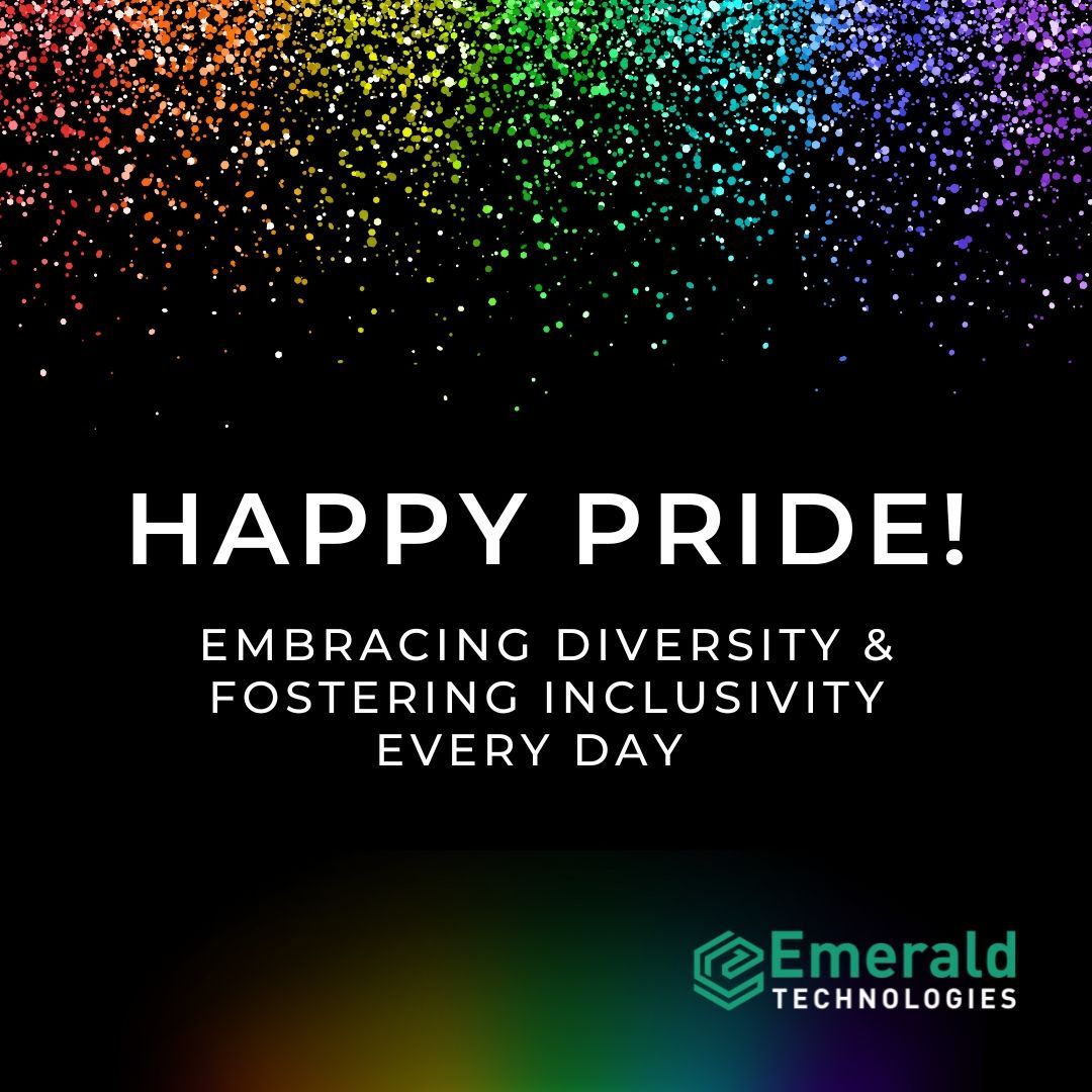 Emerald_Tech_US's tweet image. Diversity is our strength, and inclusion is our priority. From all of us at Emerald Technologies, we wish you a joyful Pride Month! 

#PrideMonth
#Inclusivity
#PCBA